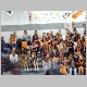 Another of the girls in the stands... waiting