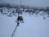 Looking DOWN the lift where I spent most of my seated time