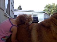 A visit from the girls
